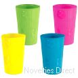 Plastic Reusable Bamboo Tumblers (4) - Novelties (Parties) Direct Ltd
